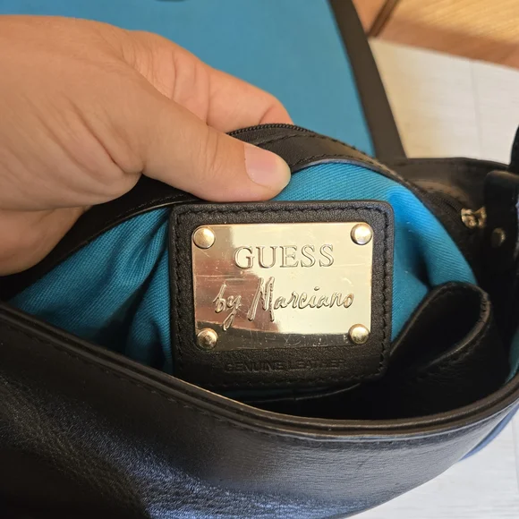 Guess By Marciano - Leather Saddlebag Clutch / Crossover - Picture 12 of 14